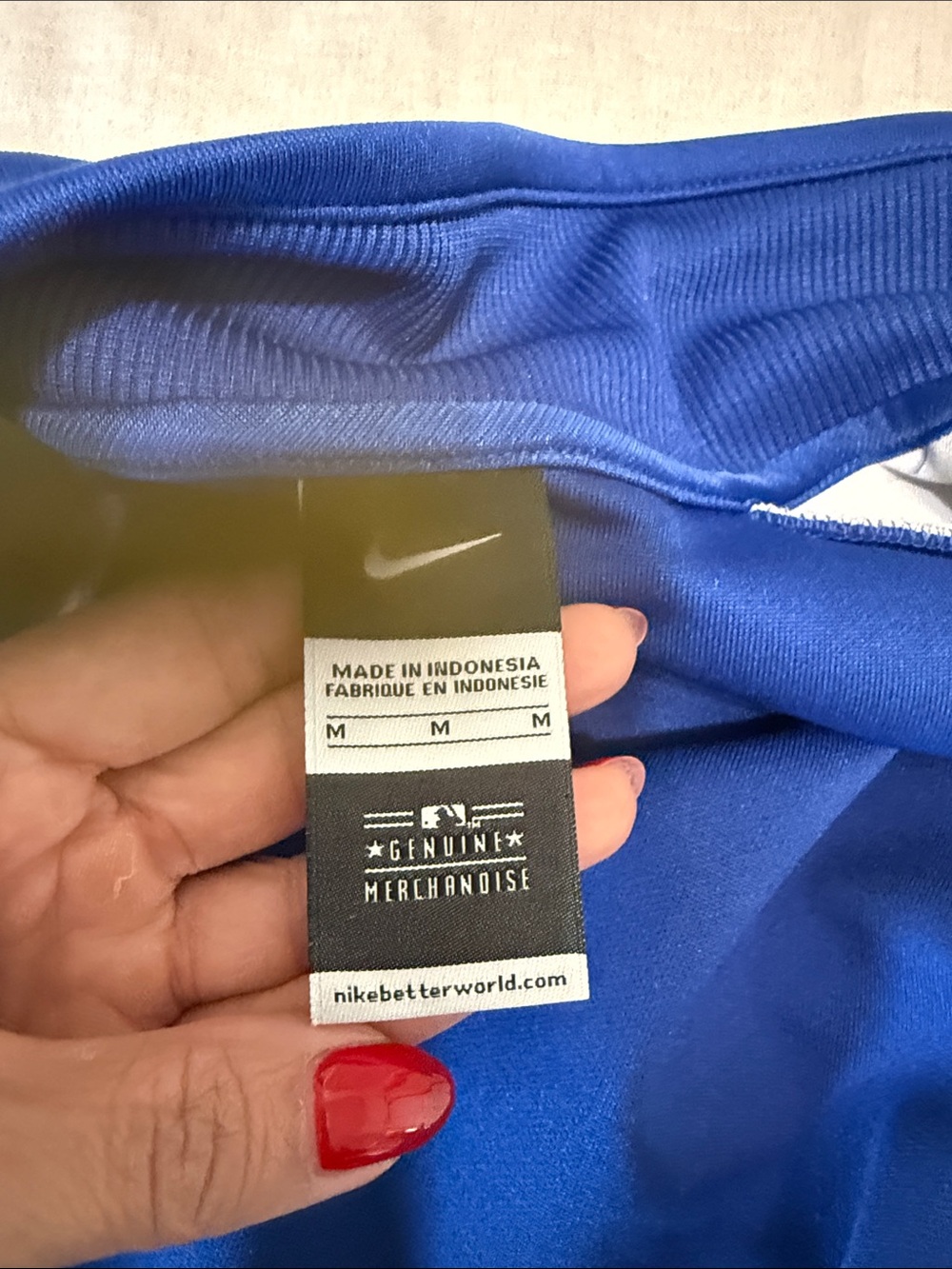 Nike Royal Blue and Light Gray LA Track Jacket - Picture 2 of 5